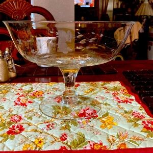 Princess house round compote